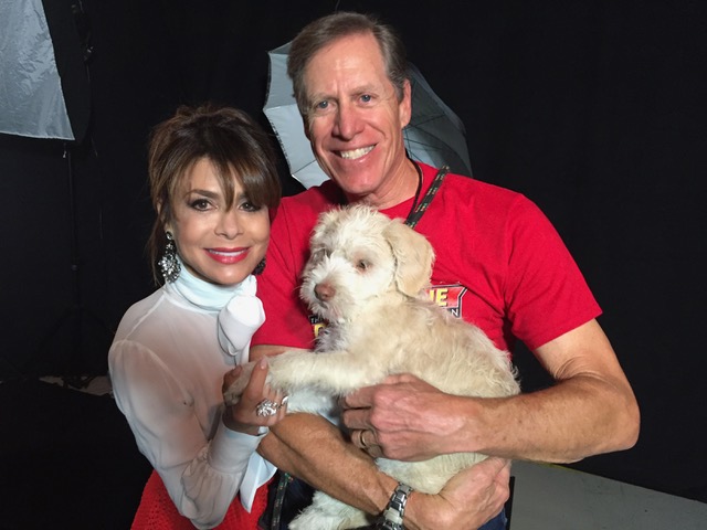 Rob Lerner Photos - Rob with Paula Abdul at 'All Star Dog Rescue Celebration'